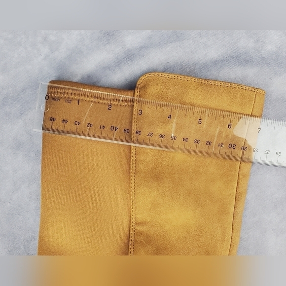 Dr. Scholl's Shoes Womens Rate Tan Faux Leather Knee-High Boots Shoes Size 7M - Picture 9 of 12